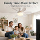 🏆LAST DAY SALE 49% OFF🔥SmartBreez™ LED Ceiling Fan Light – 20.5” Ultra-Quiet with Remote 🎯 | E27 + FREE B22 Adapter 🔌 | For Bedroom 😴, Kitchen 👩‍🍳 & Garage 🛠️ – UK Ready! 🇬🇧