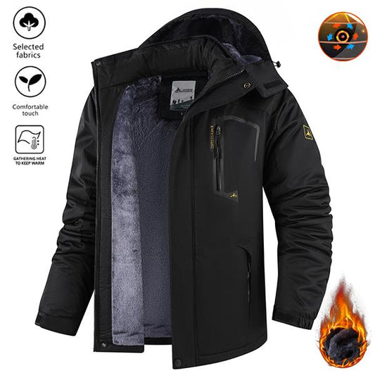 🏂 68% OFF NOW! ❄️ Unisex Waterproof Ski Jacket – Slim & Relaxed Fit Options, Multi-Pockets & Warm for Winter Sports 🌨️📦