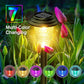 Garden Stories Classic Set of 10 Dual Function Solar Glass Stake Lights