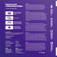 Purple Teeth Whitening Strips - 7/21 Whitening Sessions - Safe for Enamel - Non Sensitive Teeth Whitening