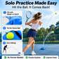 ⏰🔥LIMITED TIME - 🎾 Portable Solo Tennis Trainer Rebounder – Improve Your Game Anywhere, Anytime 💪✨