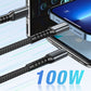 Transparent Luminous 3-in-1 Fast Charging Cable