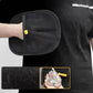 Reusable Electrostatic Pet Hair Removal Glove - Works on Clothes, Couch, Car & All Fabric Surfaces