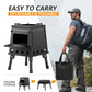 🔥 50% OFF! 🏕️ Portable Cast Iron Wood Stove – Durable & camping-ready ✨