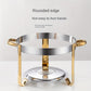 🧑‍🍳The same as in a five-star buffet restaurant🍽️Stainless Steel Chafing Dish Buffet Set 5QT with Fuel Can Rack, Gold Food Warmer for Parties