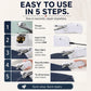 🧵 Wireless Handheld Fabric Sewing Tool with Full Accessory Set, Light Compact Simple Operation Sewing Device for Starters & Daily Fast Mending ✨