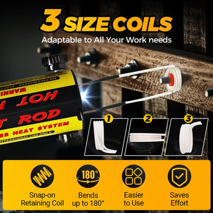 Magnetic Induction Heater Kit - 1100W Induction Heat Bolt Removal Tool⚡🔥