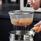 🎉 2026 Sale — Over 36,000 Sold! 💞 Handheld Stainless Steel Sieve – Fine Mesh, Sturdy & Perfect for Straining, Sifting & Rinsing 🍲✨