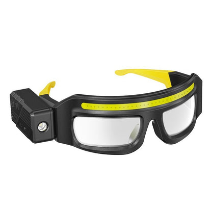 👓 LED Work Light Glasses: Hands-Free, Motion Sensor, 5 Brightness Modes, USB Rechargeable