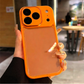 Solid-Colour Frosted Phone Case with Camera Control Cover