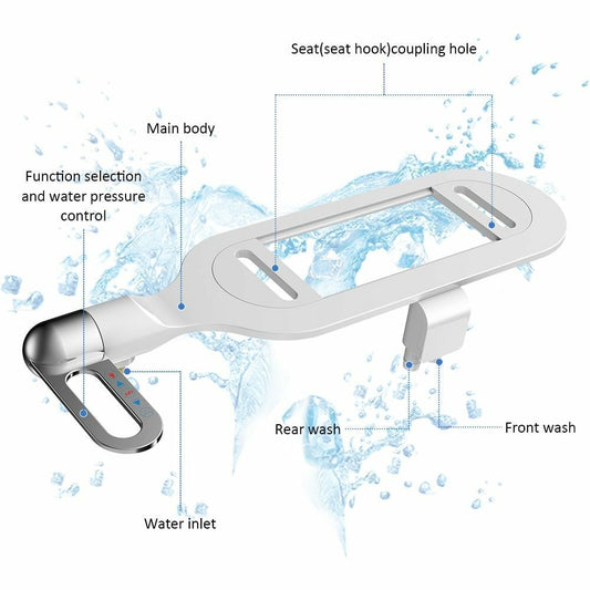 🚽 60% OFF NOW! 🚿 Non-Electric Dual Nozzle Bidet Toilet Washer – Hygienic Self-Cleaning, Easy Installation & Water Pressure Control ✨