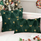 Decorative Christmas Accent Pillow Cover