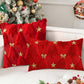 Decorative Christmas Accent Pillow Cover