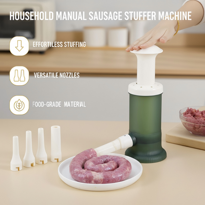 🔥Hot Sale Deals-📢📢52% Off!!!🌭Household Manual Sausage Stuffer Machine