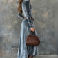 Women's Long Sleeve Velvet Maxi Dress