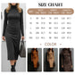 🎁Meet Christmas 40% OFF🎄|Elegant Turtleneck Long-Sleeve Bodycon Dress