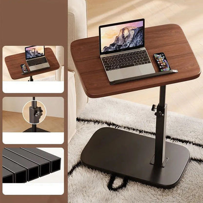🛋️ 50% OFF! ✨ C-Shape Side Table with Swivel Tray – Adjustable, Spacious, Sturdy 🍽️