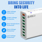 📢📢50%  OFF !! ⏰8-Port USB Fast Charging Mobile Phone Charger