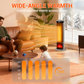 🔥Indoor heater, with 3 light colors, adjustable thermostat with remote control, tip-over protection Indoor heater, with 3 light colors, adjustable thermostat with remote control, tip-over protection
