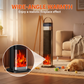 🔥Indoor heater, with 3 light colors, adjustable thermostat with remote control, tip-over protection Indoor heater, with 3 light colors, adjustable thermostat with remote control, tip-over protection