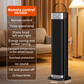 🔥Indoor heater, with 3 light colors, adjustable thermostat with remote control, tip-over protection Indoor heater, with 3 light colors, adjustable thermostat with remote control, tip-over protection