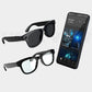 Smart AI Camera Glasses with 8MP Photochromic Lenses ,Button Touch Adjustment for Travel Outdoor Adventures Hands-Free Photography 160+Languages Real-Time Translation Bluetooth Wireless Wearable Video Recording UV Protection