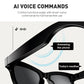 Smart AI Camera Glasses with 8MP Photochromic Lenses ,Button Touch Adjustment for Travel Outdoor Adventures Hands-Free Photography 160+Languages Real-Time Translation Bluetooth Wireless Wearable Video Recording UV Protection