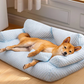 Breathable & Washable Ice Silk Cooling Pet Sofa Bed for Dogs