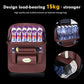 🥳2026 HOT SALE🥳💞50K+ SOLD!💥🚗Car Back Seat Leather Organizer Storage Bag with Foldable Table