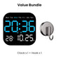 Multifunctional Digital Alarm Clock for Home & Office