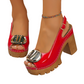 👡 60% OFF NOW! 🔥 Elegant Peep-Toe Buckle Heeled Sandals – Chic Design, Comfortable Heel & Perfect for Any Occasion ✨