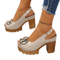 👡 60% OFF NOW! 🔥 Elegant Peep-Toe Buckle Heeled Sandals – Chic Design, Comfortable Heel & Perfect for Any Occasion ✨