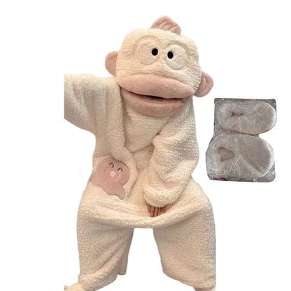 ✅ Limited Time 50% OFF – don't miss out! 🏃‍♀️💨Cozy Coral Fleece Character Pajamas