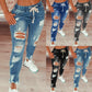🔥 Hot sale 50% OFF🔥Women's Skinny Stretch Ripped Jeans