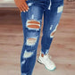 🔥 Hot sale 50% OFF🔥Women's Skinny Stretch Ripped Jeans