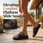 Women's Comfortable Platform Slide Sandals