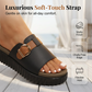 Women's Comfortable Platform Slide Sandals