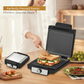 1400W Electric Panini Press Machine  & Grill Maker