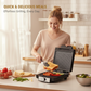 1400W Electric Panini Press Machine  & Grill Maker