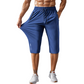 📢📢50% OFF !! ⏰Men's quick-drying sports capri pants with zipper pockets 🩳💨