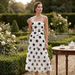 Limited time 50% OFF ⏰🔥Elegant Strapless Polka Dot Tiered Dress