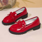✨👠Shine Bright, Step Light 🌸Women's Casual Patent Leather Bow Loafers