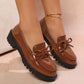 ✨👠Shine Bright, Step Light 🌸Women's Casual Patent Leather Bow Loafers