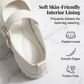 Breathable Woven Platform Mary Janes