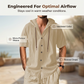 🌴Vacation Mode, Everyday Comfort 👕Men's Casual Hooded Shirt & Pants Set