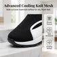 Breathable Cut-out Slip-On Shoes for Women