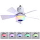 ✨While Supplies Last 50% OFF!🍃Smart Ceiling Fan with Light, RGB & Bluetooth Speaker