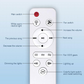 Smart Ceiling Fan with Light, RGB & Bluetooth Speaker