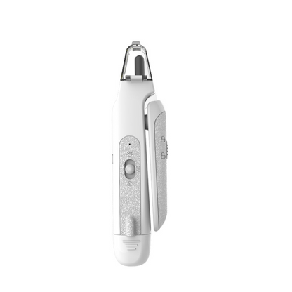 2 In 1 Nail Clipper Grinder With LED