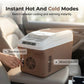 🏆LAST DAY SALE 50% OFF🔥Compact 12-Liter Car Refrigerator with Hot/Cold Function